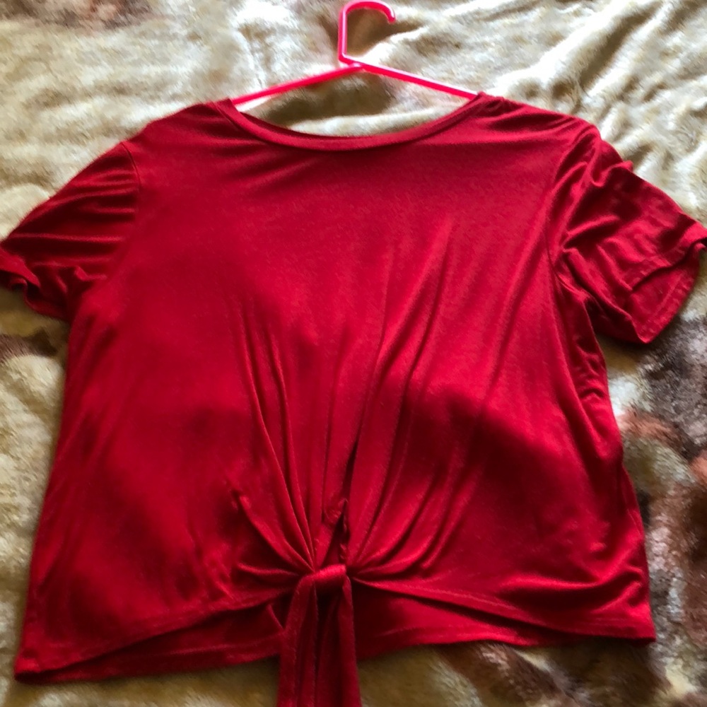 red shirt